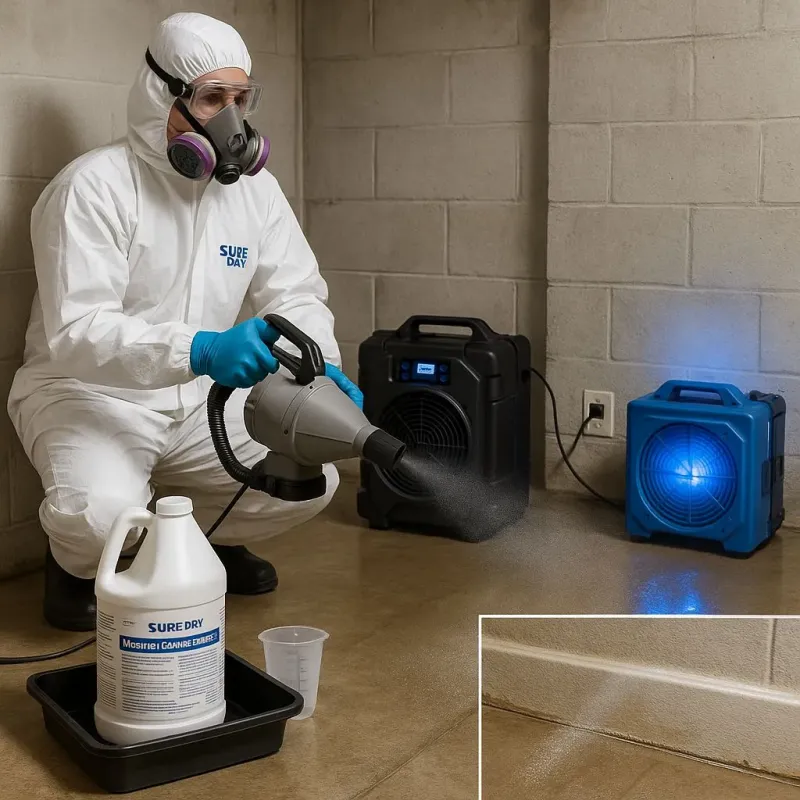 Sanitization and Odor Removal process in Belmont, VA