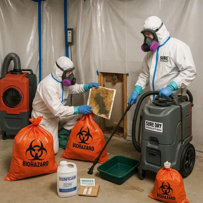 Contaminated Water Handling Protocols process in Belmont, VA