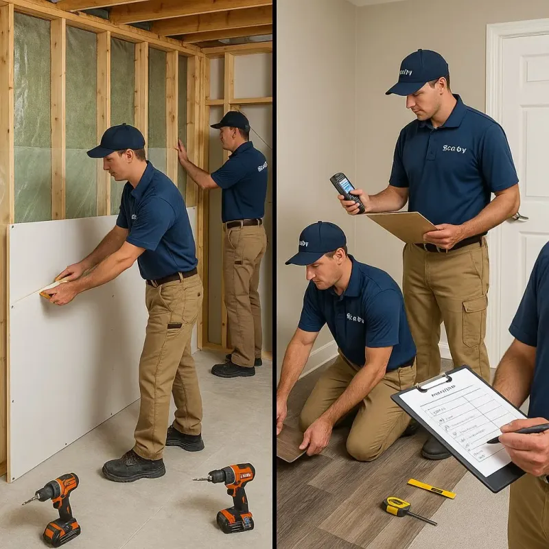 Repairs and Reconstruction process in Belmont, VA