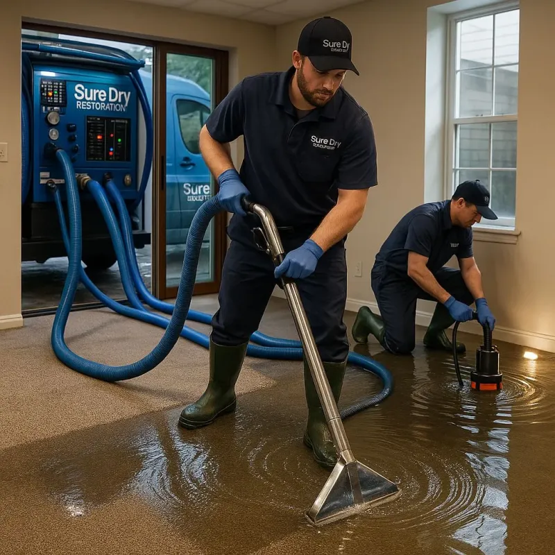 Water Extraction and Removal process in Belmont, VA